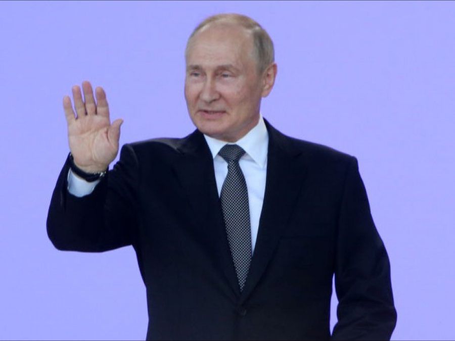 Vladimir Putin in Kubinka Russia August 2022 - Getty BangShowbiz