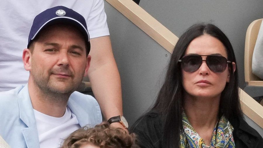 Daniel Humm und Demi Moore im Juni bei den French Open. (eee/spot)