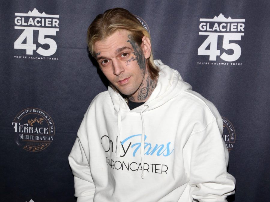 Aaron Carter - Hustler Club - Las Vegas - February 12th 2022 - Gabe Ginsberg - Getty BangShowbiz