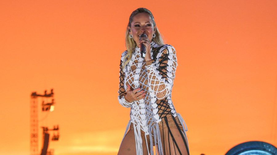 Helene Fischer bei ihrem Konzert in München 2022. (amw/spot)