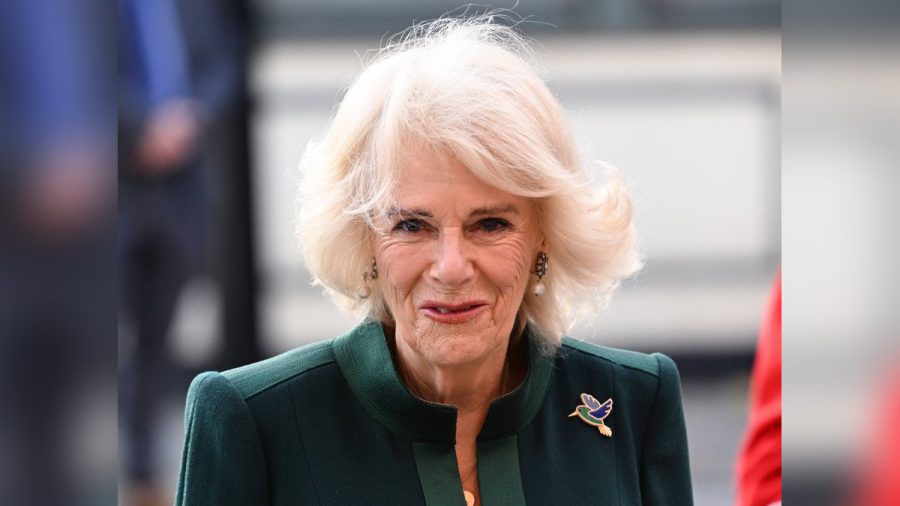 Queen Consort Camilla ist in Großbritannien nun an den Kiosken zu sehen. (hub/spot)