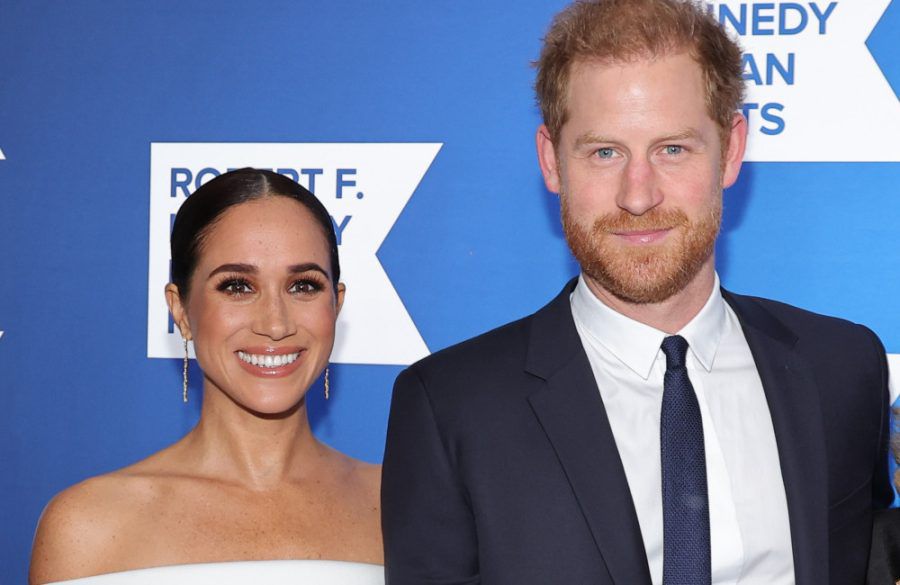Prince Harry and Meghan Markle at RFK Awards in New York - Getty - December 2022 BangShowbiz