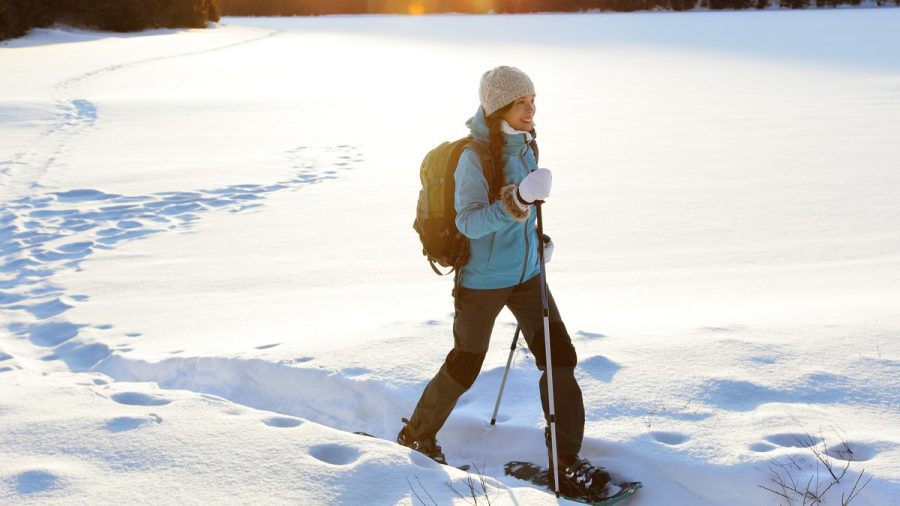 Schnee, Eis und Kälte müssen uns nicht vom Wandern abhalten. (eee/spot)