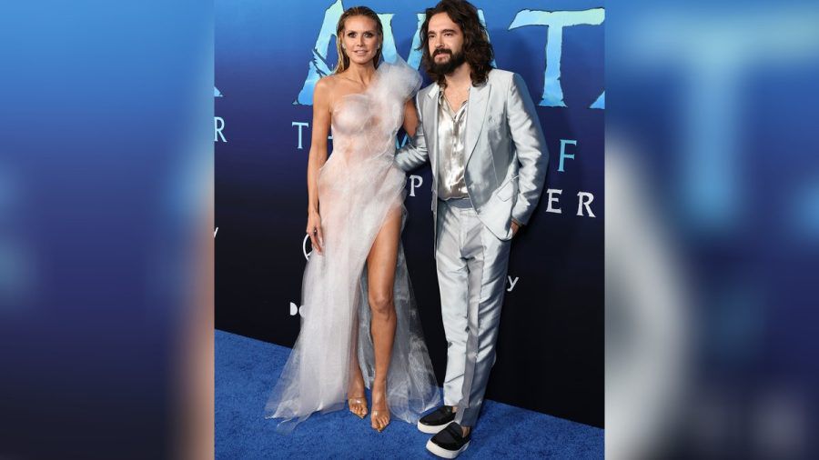 Heidi Klum und ihr Ehemann Tom Kaulitz auf der Hollywood-Premiere von "Avatar: The Way of Water". (hub/spot)