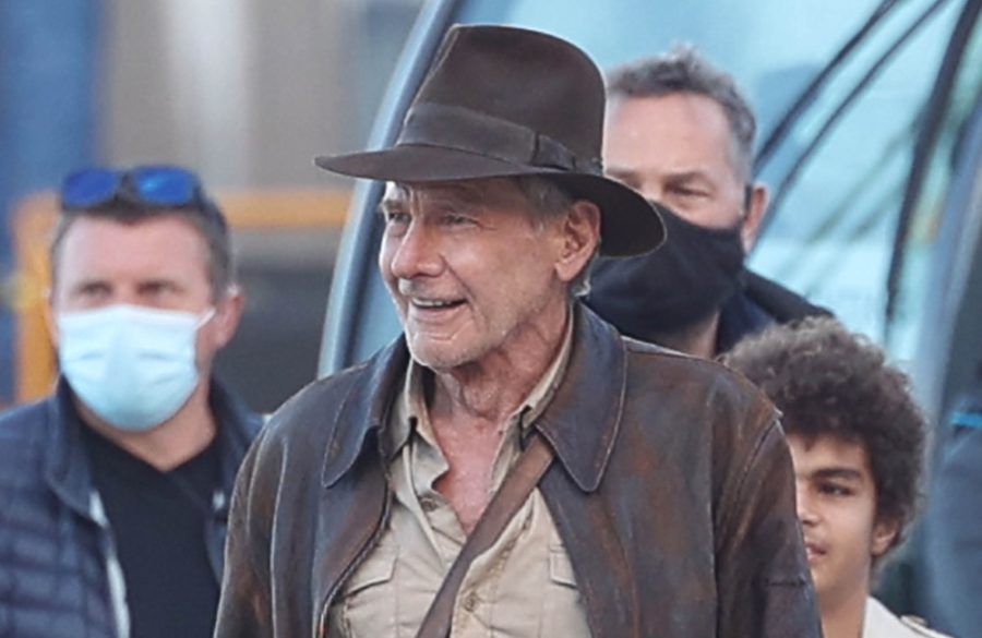Harrison Ford - Indiana Jones 5 - Untitled - Film set - Getty BangShowbiz