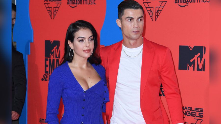 Georgina Rodriguez und Cristiano Ronaldo bei einem gemeinsamen Auftritt. (hub/spot)