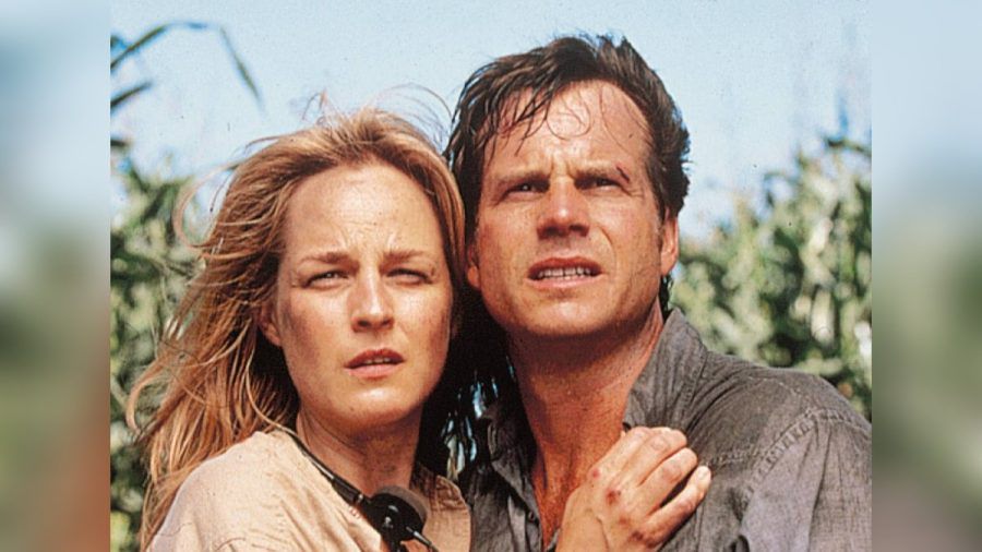 Helen Hunt und Bill Paxton 1996 in "Twister" - das Sequel kommt 2024 in die Kinos. (mia/spot)