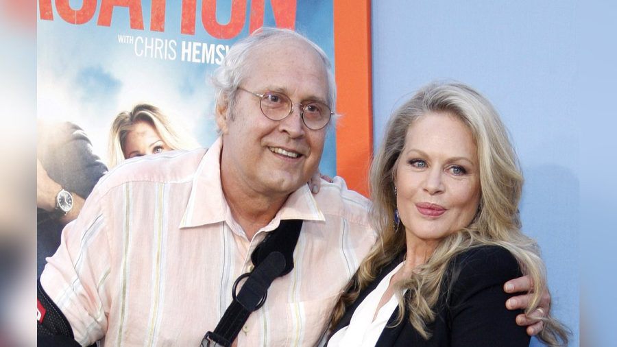 Chevy Chase und Beverly D'Angelo 2015 bei der Premiere von "Vacation - Wir sind die Griswolds". (smi/spot)