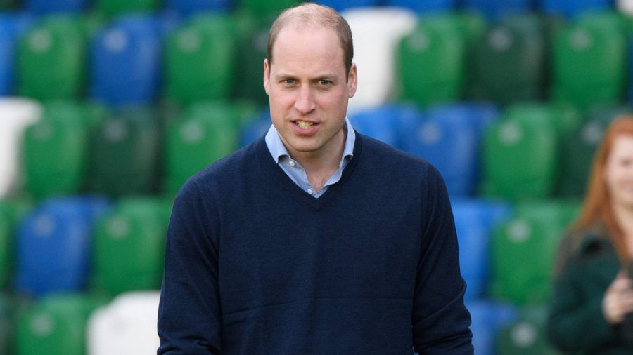Prinz William leistet der englischen Fußballnationalmannschaft Beistand. (hub/spot)