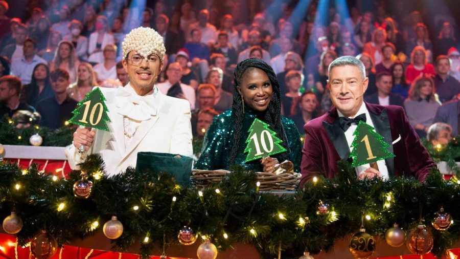 "Let's Dance - Die große Weihnachtsshow": Die Juroren Jorge González, Motsi Mabuse und Joachim Llambi. (cg/spot)