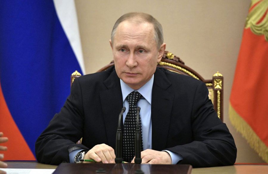 Vladimir Putin- Mar 17- AVALON- Security Council meeting at the Kremlin - Moscow- Russia BangShowbiz