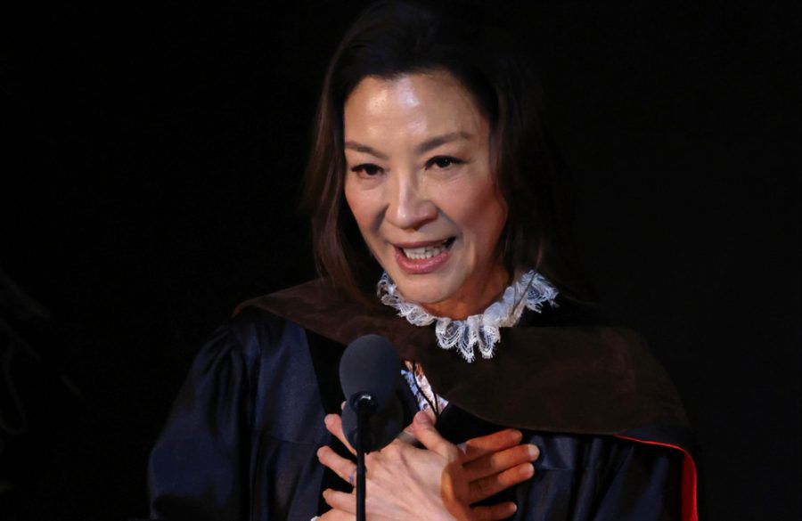Michelle Yeoh - Aug 2022 - AFI Conservatory class of 2022 - Chinese Theatre - CA - Getty BangShowbiz