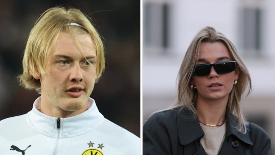 Julian Brandt und Luise Neck haben sich getrennt. (dr/spot)