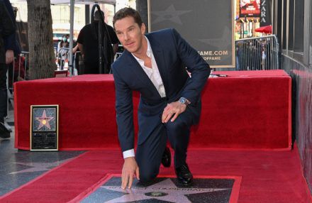 Benedict Cumberbatch - Walk of Fame - Getty BangShowbiz