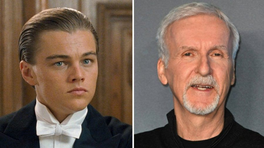 James Cameron (r.) landete mit "Titanic" einen Megaerfolg. Auch für Leonardo DiCaprios (l.) Karriere ging es von da an steil bergauf. (jer/spot)