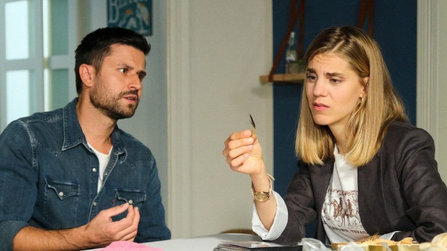 "Unter uns": Stella macht Paco klar, dass ihre Entscheidung gegen Jakob Teil ihrer Selbstbestimmung ist. (cg/spot)