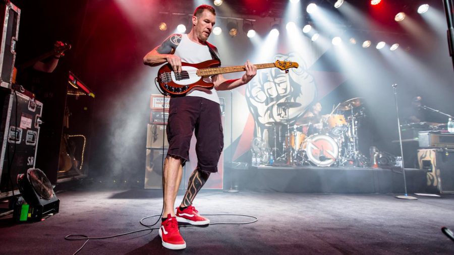 Tim Commerford auf der Bühne. (hub/spot)