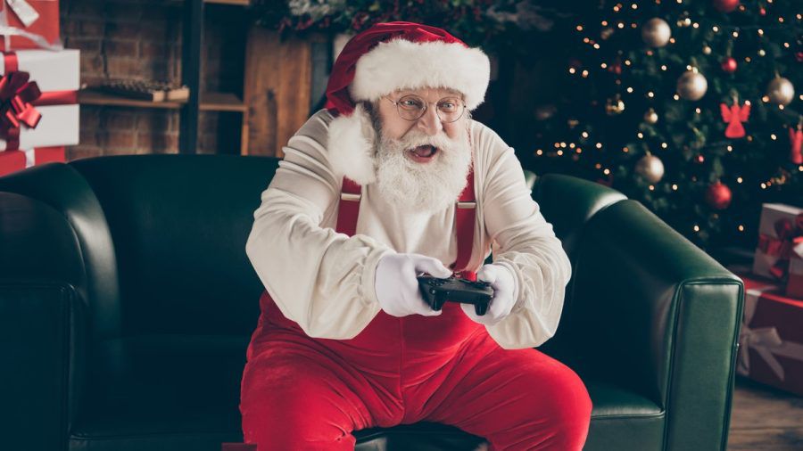 Ob der Weihnachtsmann in diesem Jahr wohl ein Videospiel bringt? (wue/spot)