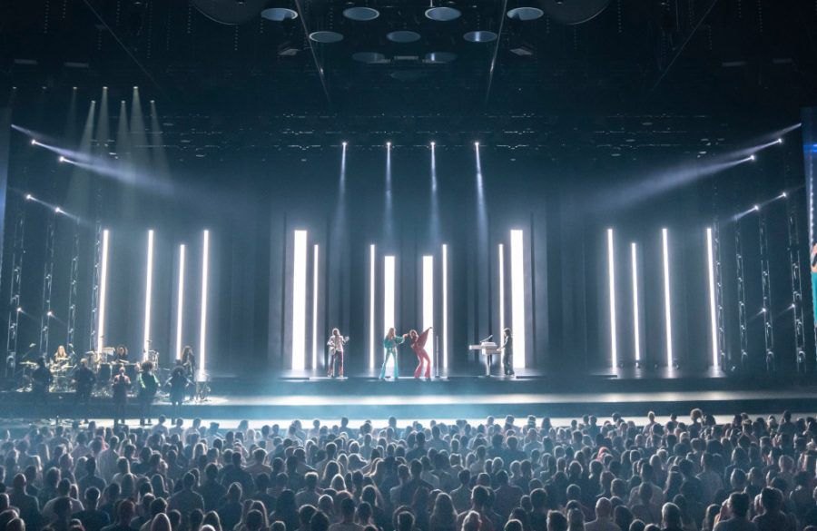 ABBA Voyage - Hole in Your Soul performance - May 2022 - credit Johann Perrson BangShowbiz