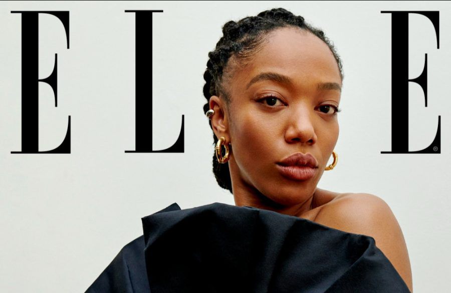 Naomi Ackie - December 2022 - ELLE UK cover - Hearst PR - ONE USE - CREDIT Ekua King BangShowbiz