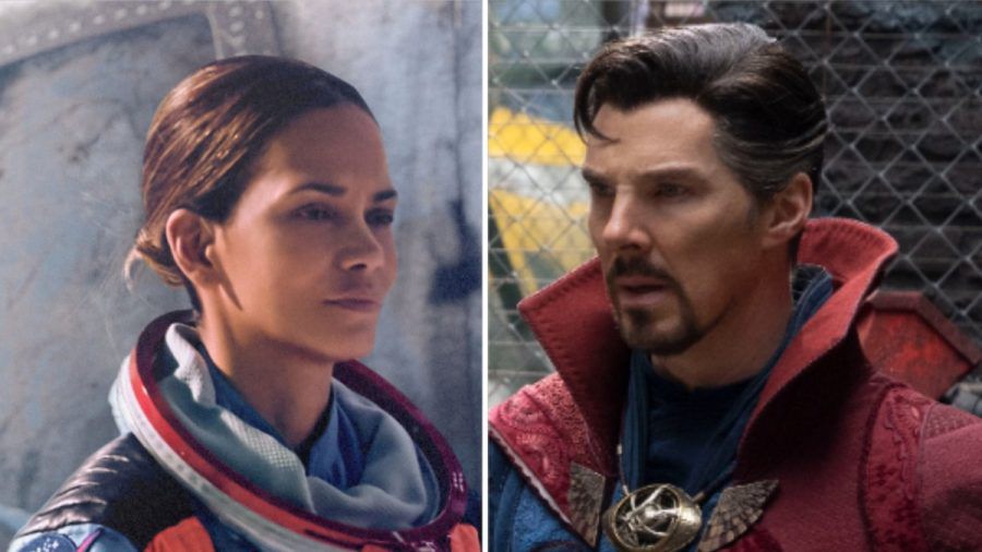 Da schauen sie bedröppelt: Weder "Moonfall" mit Halle Berry noch "Doctor Strange in the Multiverse of Madness" mit Benedict Cumberbatch wussten zu überzeugen. (stk/spot)