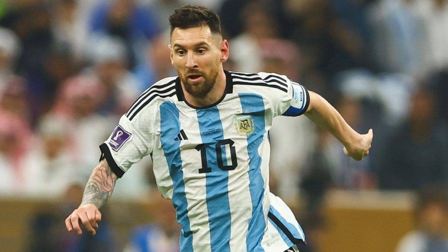 Im WM-Finale trug Lionel Messi einen besonderen Talisman. (jer/spot)