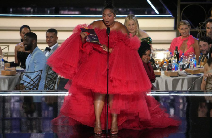 Lizzo - Emmy Awards - September 2022 Getty BangShowbiz