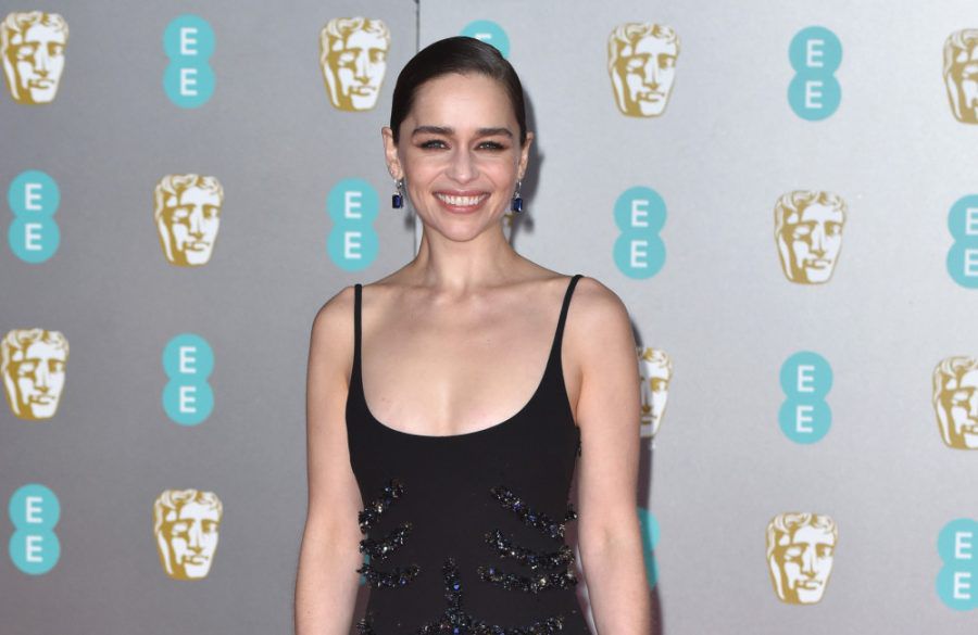Emilia Clarke - BAFTAs 2020 - Famous BangShowbiz