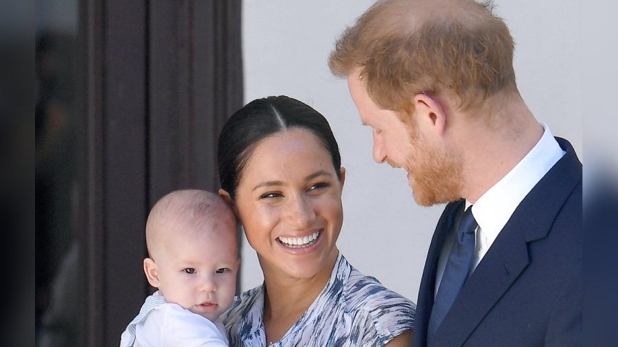 Der kleine Archie im September 2019 mit seinen Eltern, Herzogin Meghan und Prinz Harry. (hub/spot)