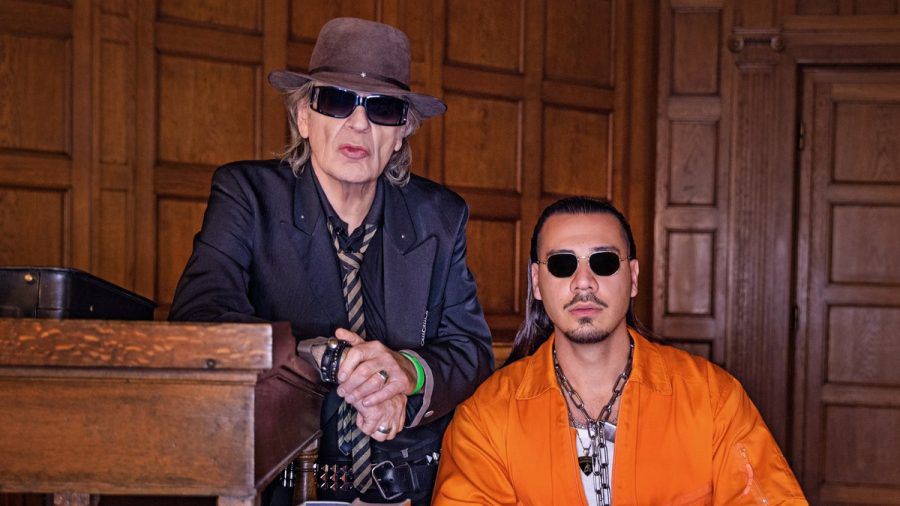 Udo Lindenberg (l.) und Apache 207 haben sich zusammengetan. (amw/spot)