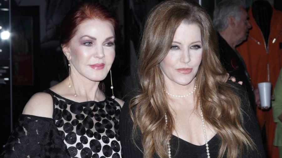Priscilla Presley (l.) und ihre Tochter Lisa Marie Presley. (amw/spot)