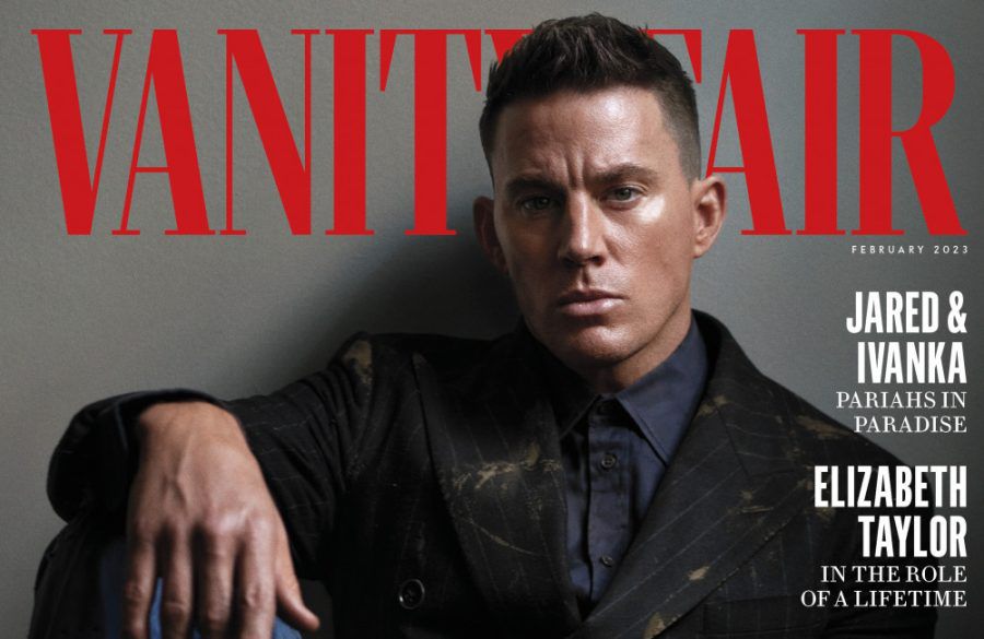 Channing Tatum Vanity Fair cover Feb 2023 - Credit Mario Sorrenti/Vanity Fair BangShowbiz