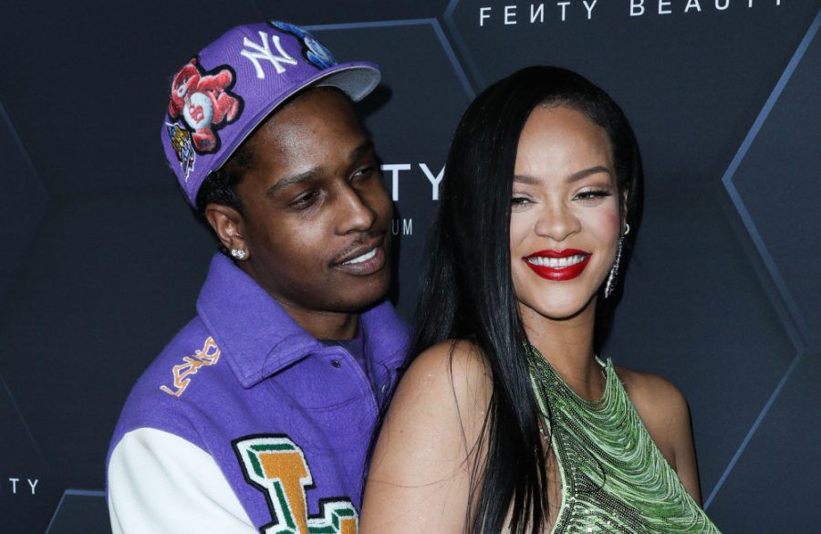 Rihanna and ASAP Rocky - A$AP - FEB 22 - Avalon - Fenty Beauty And Fenty Skin Celebration - Pregnant BangShowbiz