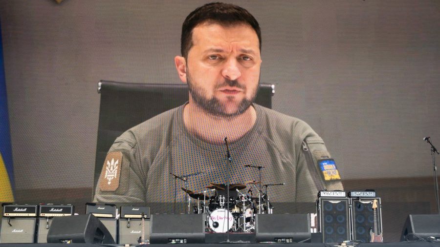 Der ukrainische Präsident Wolodymyr Selenskyj (44) (sb/spot)