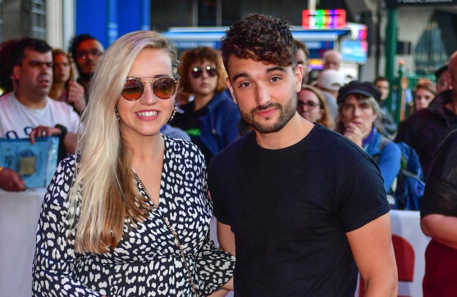 Tom Parker and wife Kelsey - Dominion Theatre London September 2019 - Photoshot BangShowbiz