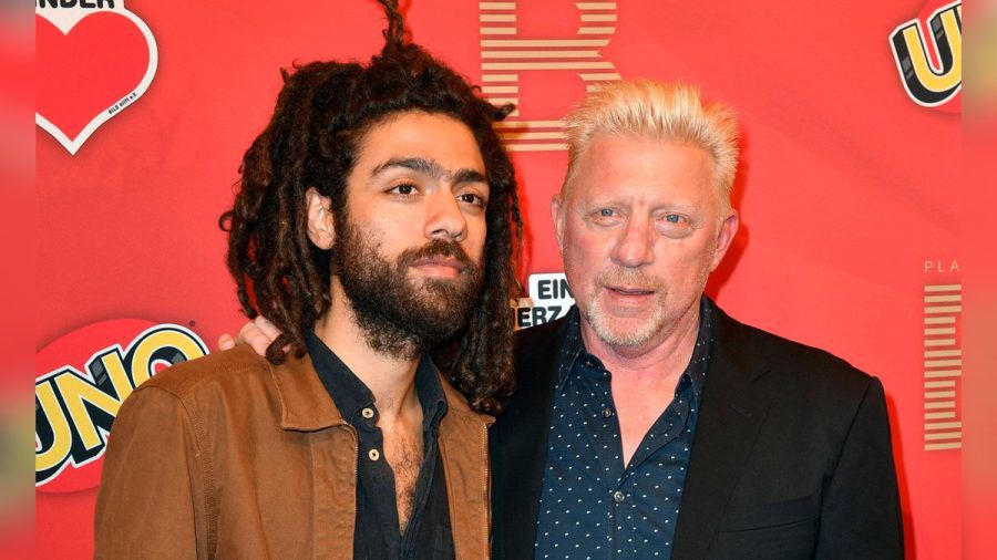 Noah und Vater Boris Becker zusammen bei einer Veranstaltung. (amw/spot)