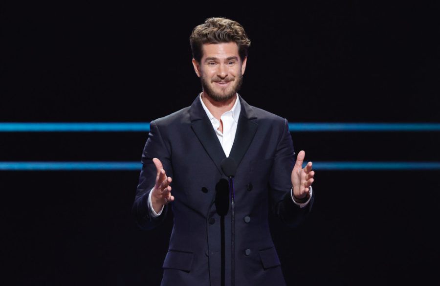 Andrew Garfield speaks onstage during the 29th Annual Screen Actors Guild Awards - Getty BangShowbiz