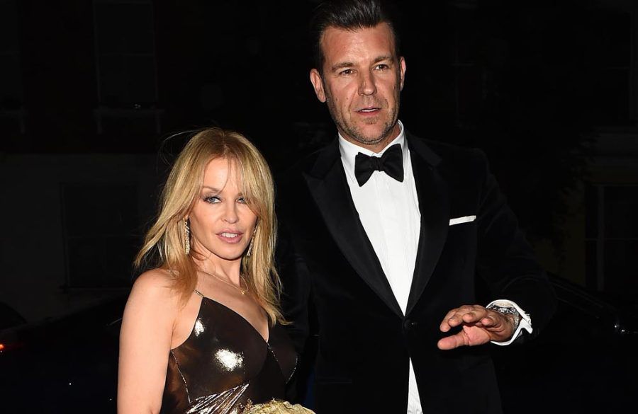 Kylie Minogue and Paul Solomons - September 2018 - Splash - GQ Man of the Year Awards BangShowbiz