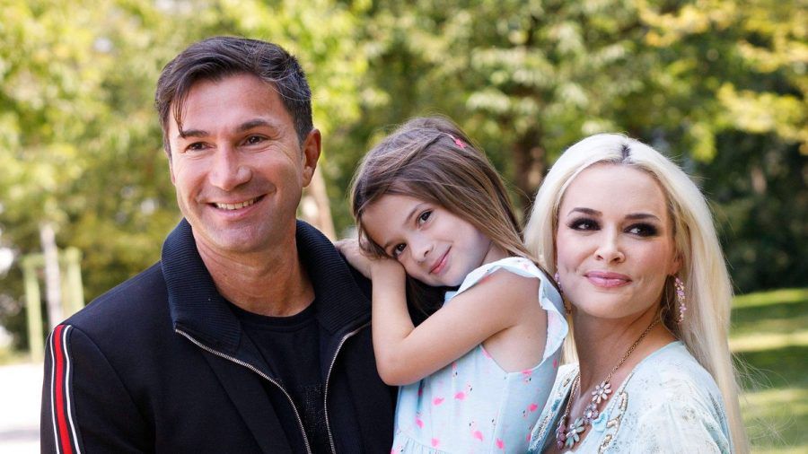 Lucas Cordalis ist wieder mit Töchterchen Sophia und Daniela Katzenberger vereint. (lau/spot)