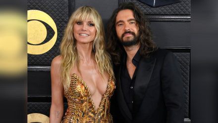 Heidi Klum und Tom Kaulitz bei den Grammy Awards. (smi/spot)
