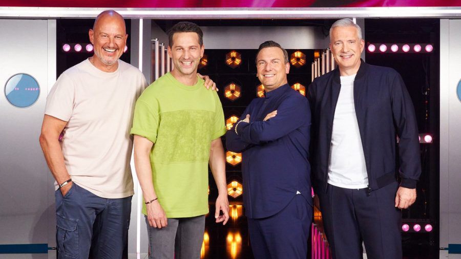 "The sweet Taste" (v.l.n.r.): Frank Rosin, Alexander Kumptner, Tim Raue und Alexander Herrmann bilden wieder die Jury. (amw/spot)