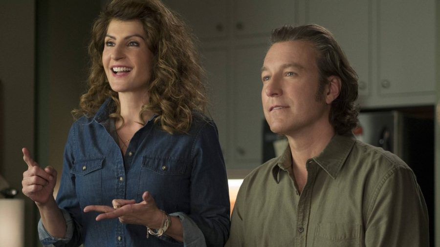 Nia Vardalos und "My Big Fat Greek Wedding"-Ehemann John Corbett. (stk/spot)