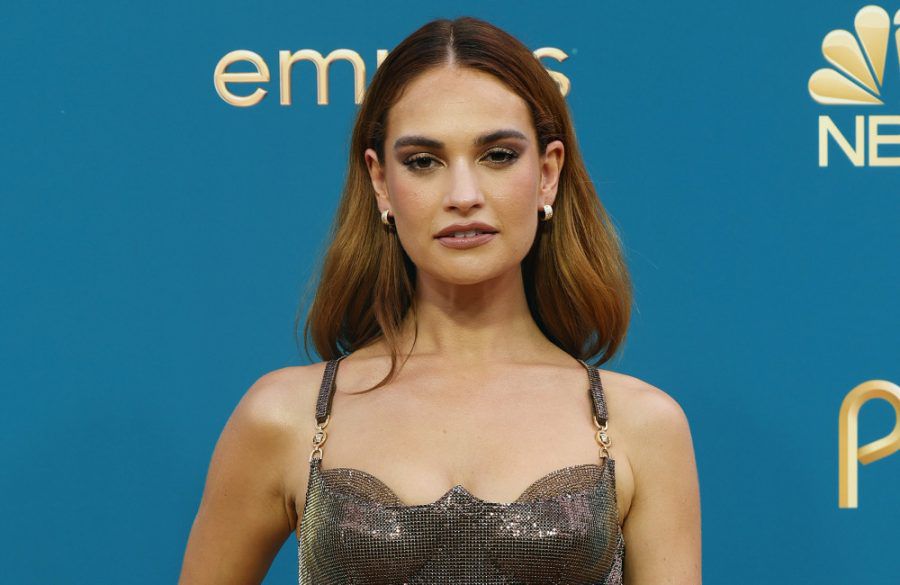 Lily James - 74th Emmys - Los Angeles - September 12th 2022 - Getty BangShowbiz