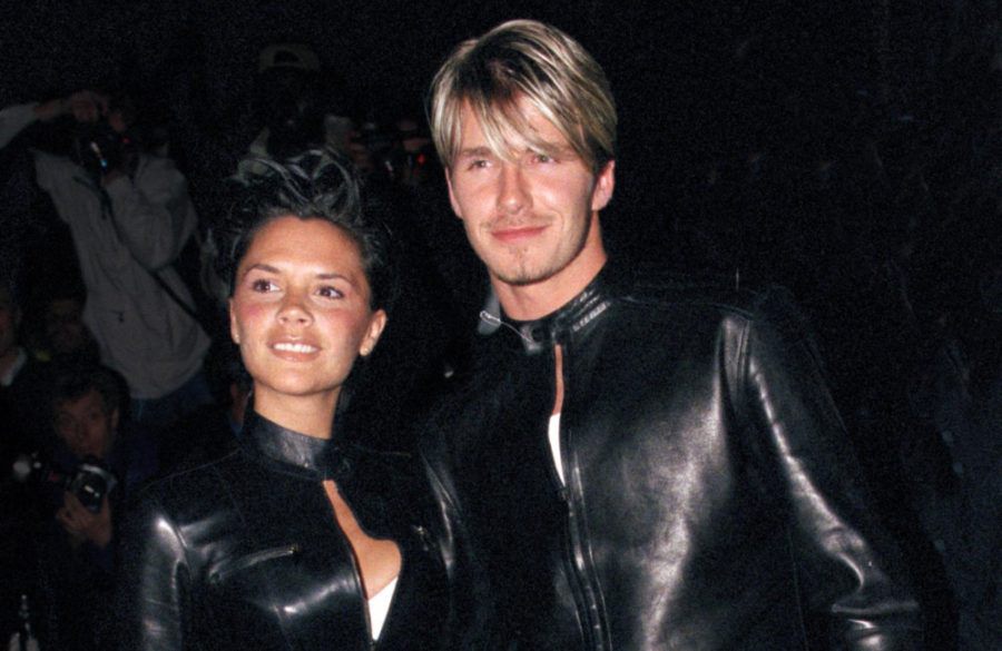 David and Victoria Beckham - Versace Club' Gala Party In London - 1999 - Getty BangShowbiz