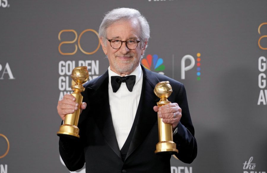 Steven Spielberg at the 80th Golden Globe Awards Beverly Hills Jan 2023 - Getty BangShowbiz