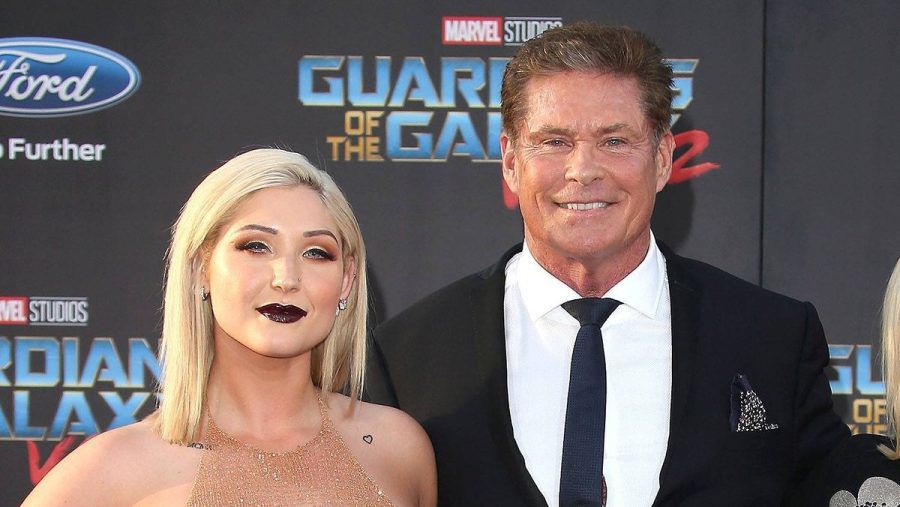 David Hasselhoff mit seiner Tochter Taylor. (hub/spot)