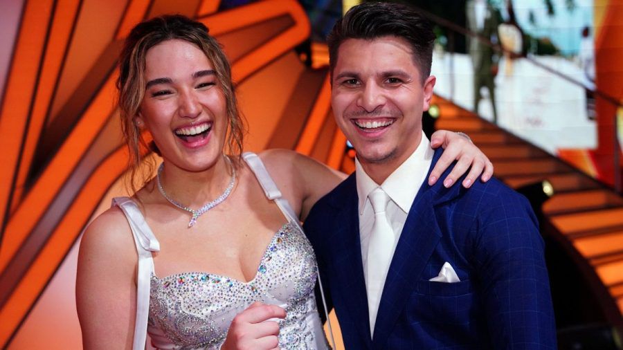 Alex Mariah Peter tanzt mit Alexandru Ionel bei "Let's Dance". (obr/jes/spot)