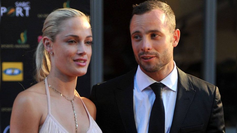 Reeva Steenkamp und Oscar Pistorius 2012 bei einem gemeinsamen Auftritt. (hub/spot)