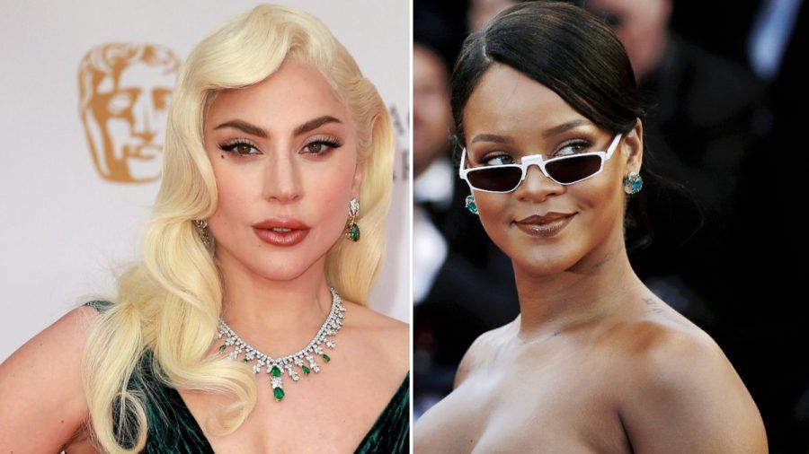 Lady Gaga (l.) und Rihanna sind beide in derselben Kategorie für einen Oscar nominiert. (amw/spot)