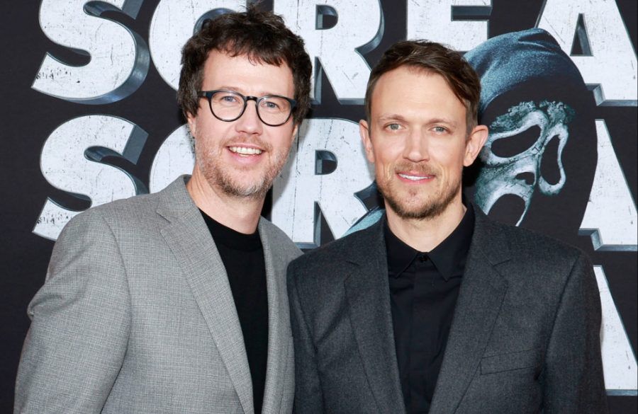 Tyler Gillett and Matt Bettinelli-Olpin - March 2023 - Getty Images - Scream VI Premiere BangShowbiz